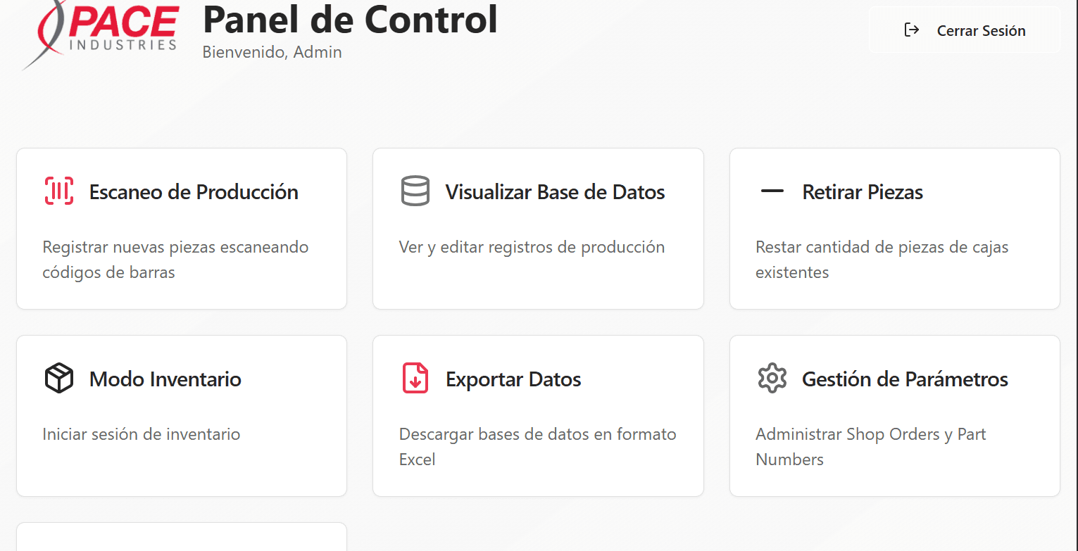 Production Scanning & Inventory